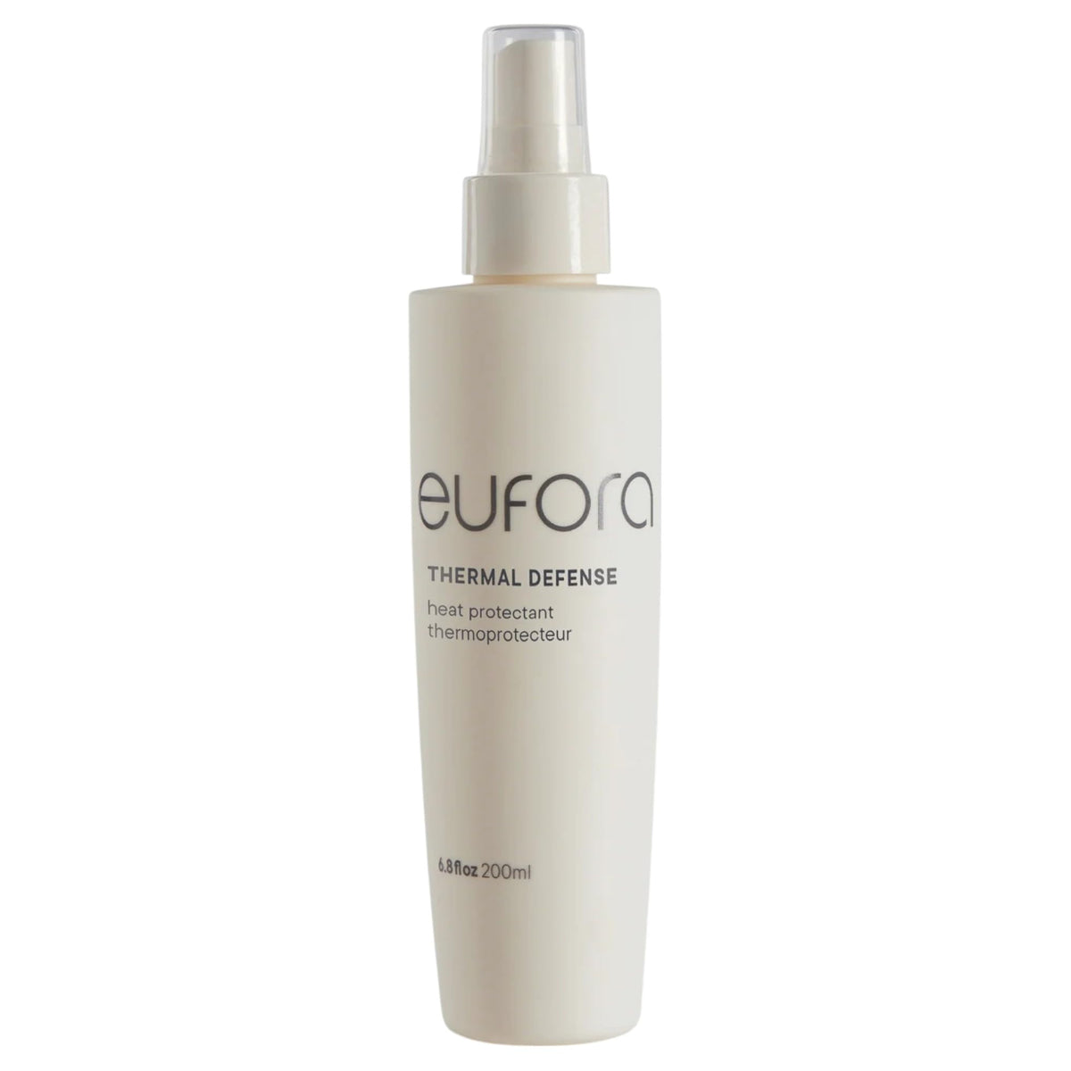 Eufora Thermal Defense Prep bottle protecting hair from heat up to 428°F for smoother styling