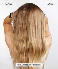 Eufora Triple Bond Repair Treatment bond repair action visualizes reinforced bonds for stronger hair.