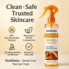 Euralissea Peel Shot Turmeric Mist texture gives a smooth, comfortable skin feel.