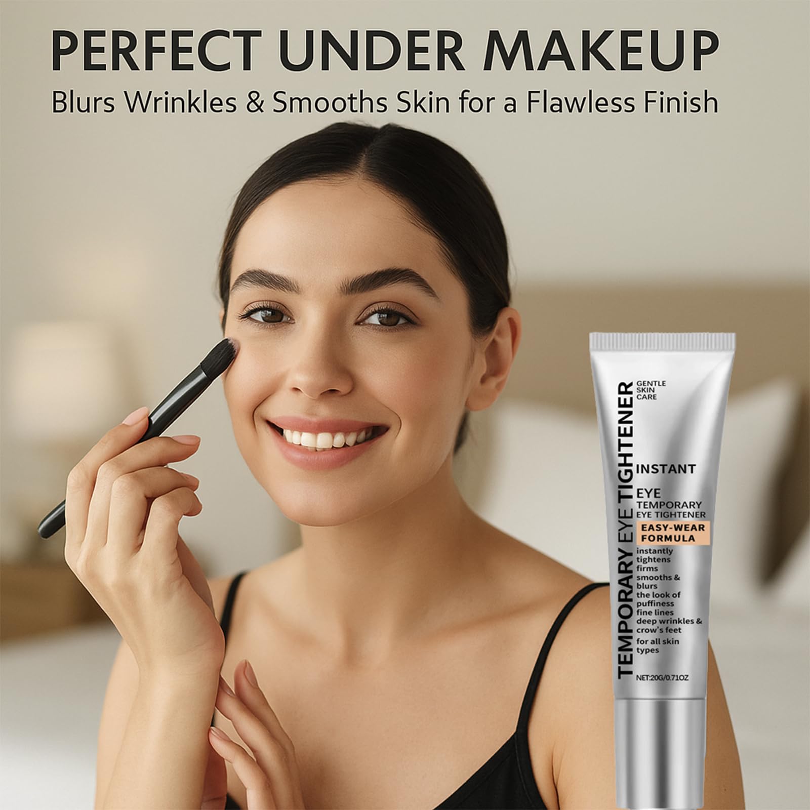 Close-up of lightweight texture of Euralissea Perfection Eye Tightener.