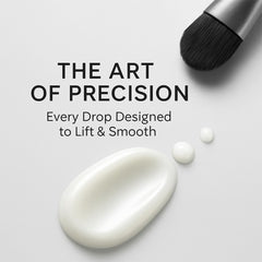 Under-eye smoothing with Euralissea Perfection Eye Tightener for a firmer look.