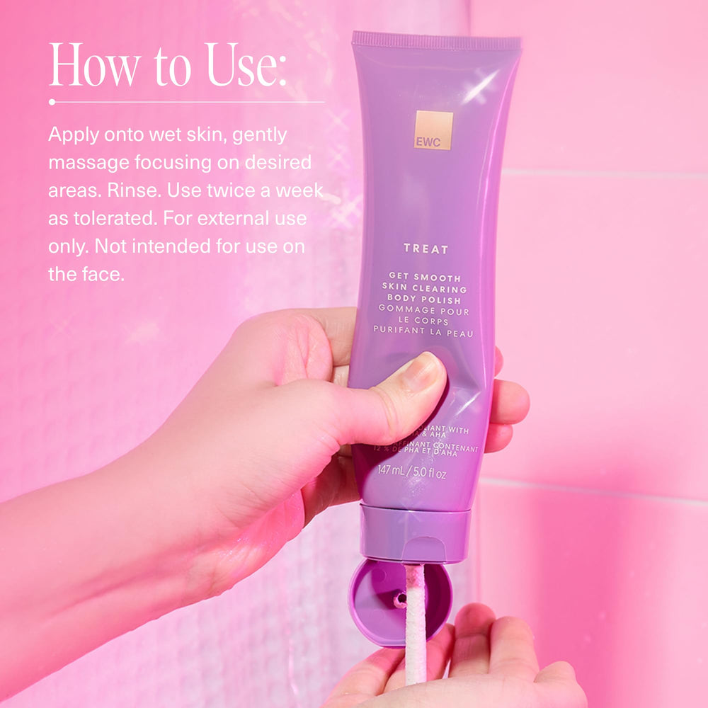 European Wax Center Get Smooth Skin after bath routine for hydrated skin