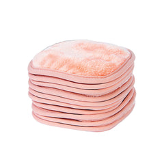 Eurow coral 5x5 reusable makeup remover cloths provide gentle, effective cleansing