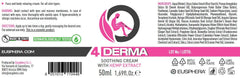 EUSPHERA 4DERMA packaging and branding on box and jar