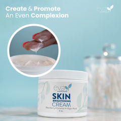 Eva Naturals coconut and soybean oils providing lasting hydration without heaviness.