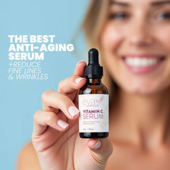 Hyaluronic acid boost in Eva Naturals Serum highlighting hydration