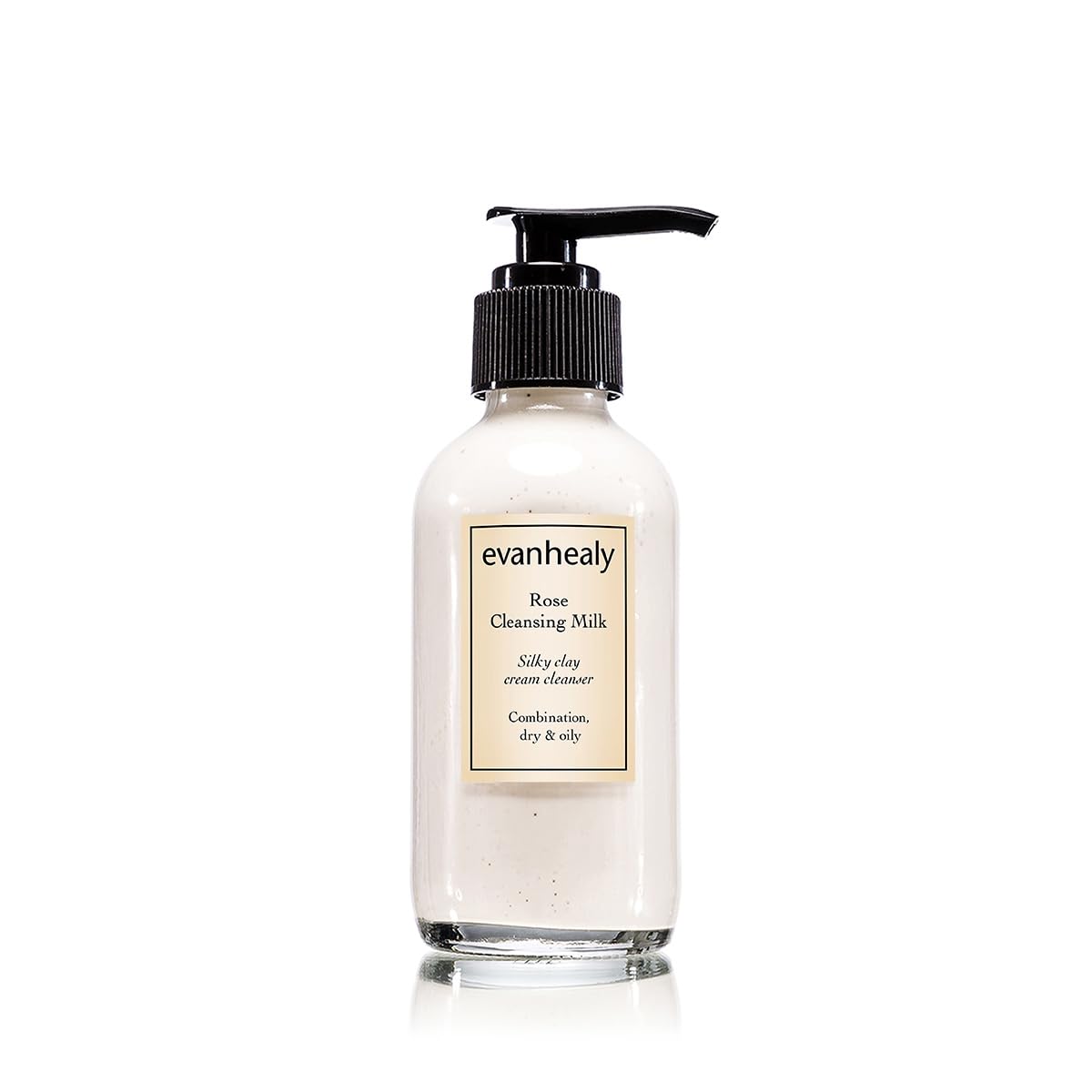 Evanhealy Rose Cleansing Milk bottle for gentle daily cleanse.