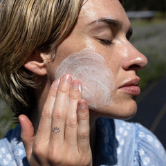 Evanhealy Rose Cleansing Milk white kaolin clay purifying action.
