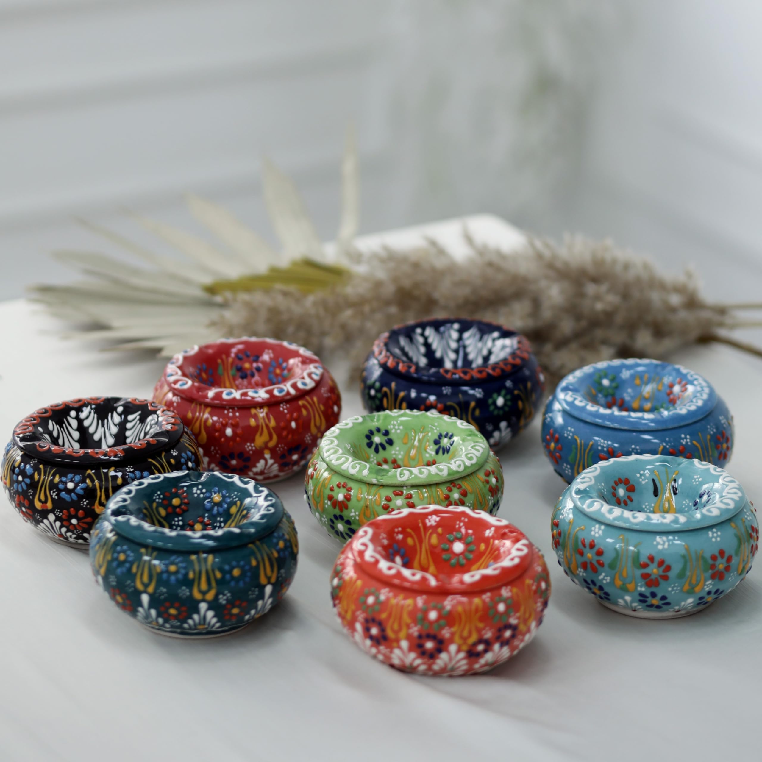 Evanilife coffee table ornament jar serves decor and storage.