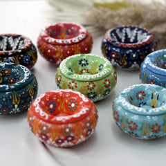 EVANILIFE Dark green ceramic jar showcases rich glaze and handcrafted charm.