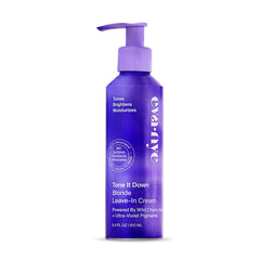 EVANYC Leave-In Hair Cream bottle front for blonde hair with lightweight hydration.
