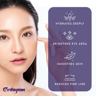 Evdayam caffeine eye stick applies for quick under-eye refresh.