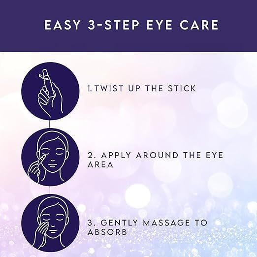 Evdayam eye-care formula is safe for all skin types and daily use.