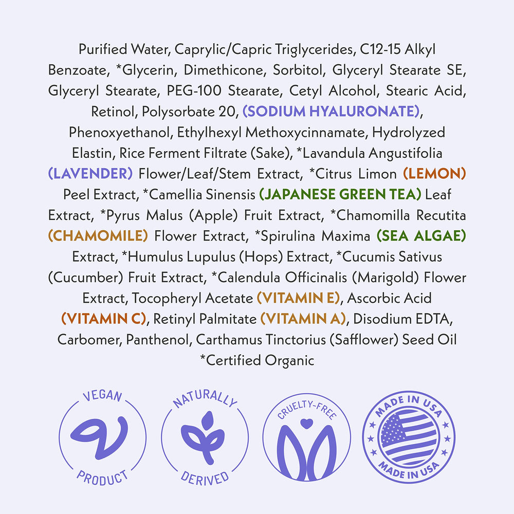 Eve Hansen Hyaluronic Acid Cream neck application demonstrating versatile use