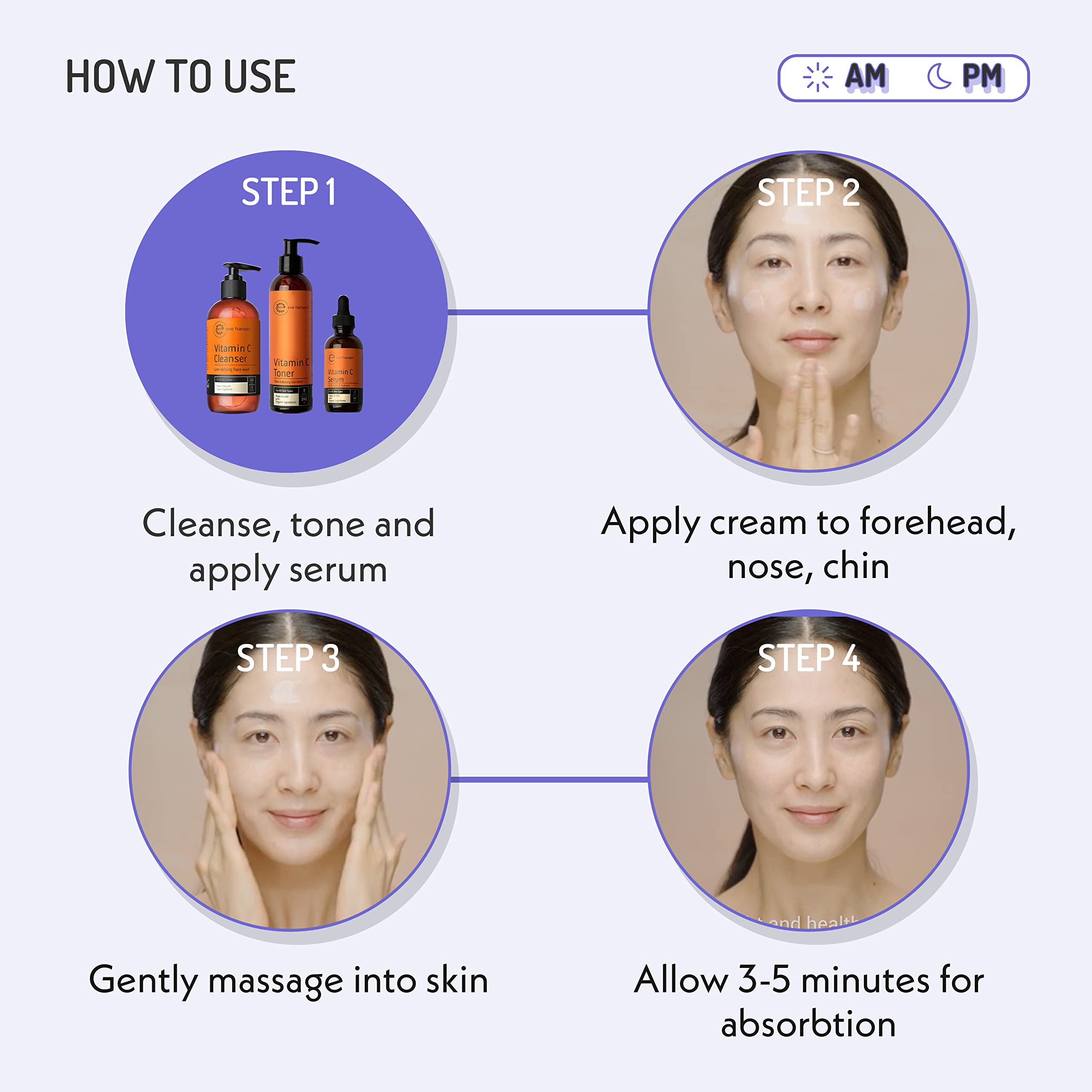 Texture swirl of Eve Hansen Hyaluronic Acid Cream demonstrating smooth application