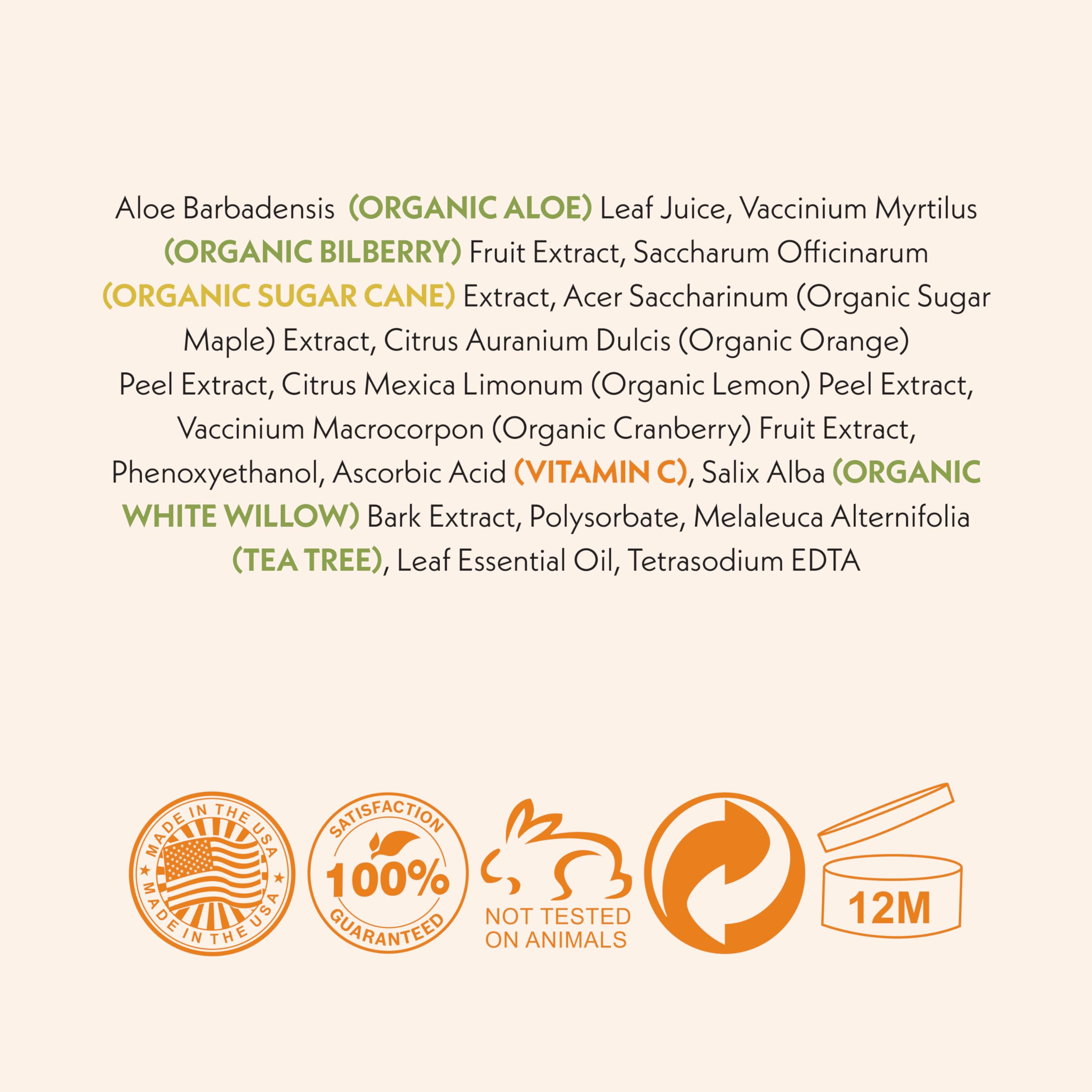 Eve Hansen packaging communicates sustainability in clean beauty.