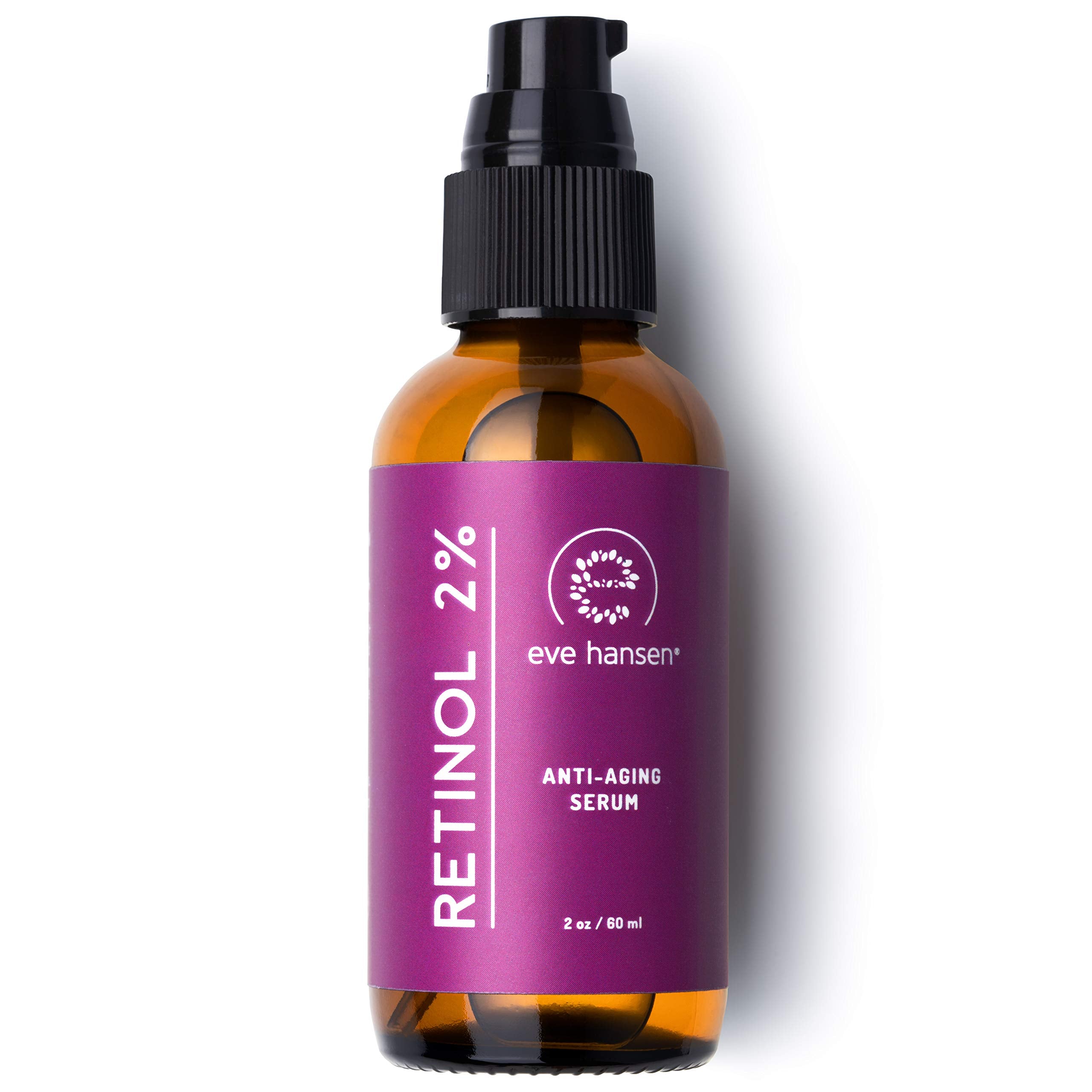 EVE Hansen Retinol Serum bottle with 2% formula for smoother, youthful-looking skin