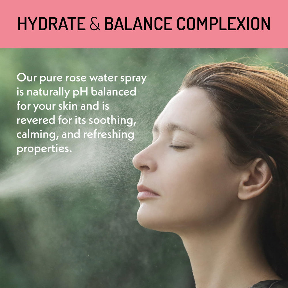 Eve Hansen Rose Water Toner for pore-minimizing hydration and balance.