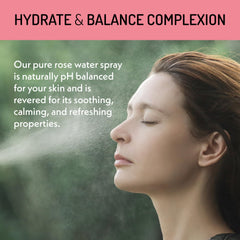 Eve Hansen Rose Water Toner for pore-minimizing hydration and balance.