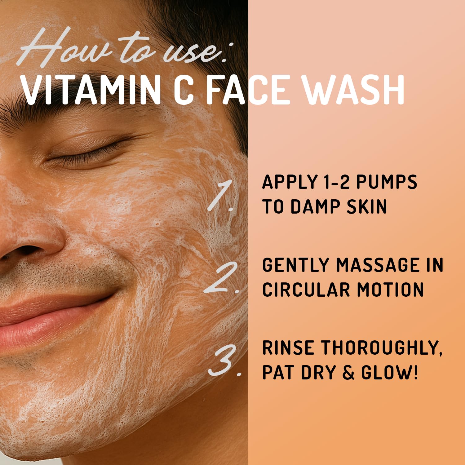 Eve Hansen Vitamin C Cleanser ginseng roots suggesting revitalizing daily use