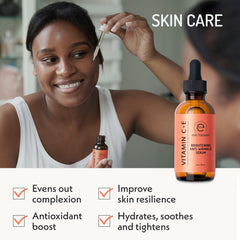 Eve Hansen Vitamin C Serum ingredient highlight featuring vitamin E for antioxidant support.