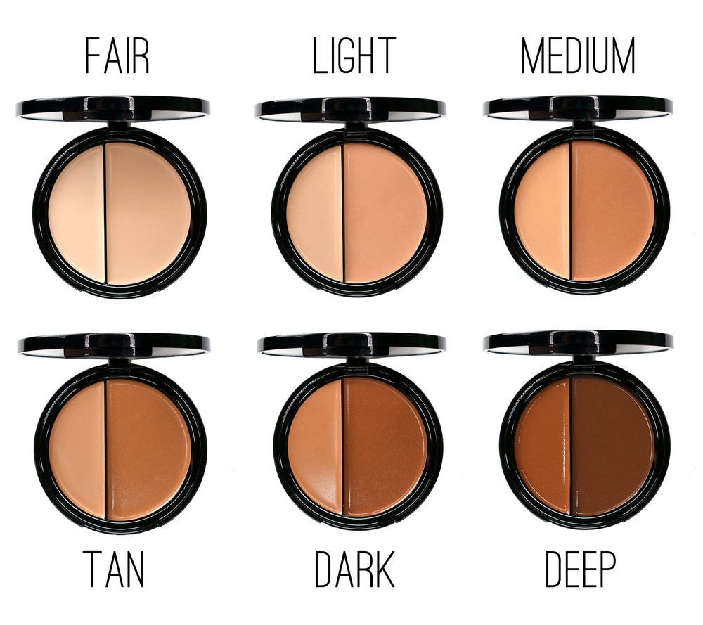 Applied on skin view of EVE PEARL HD Dual Foundation with natural matte look on fair skin