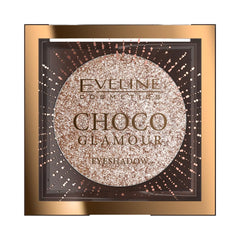 Eveline Moon Sparkle compact swatch adds instant shine to the lid