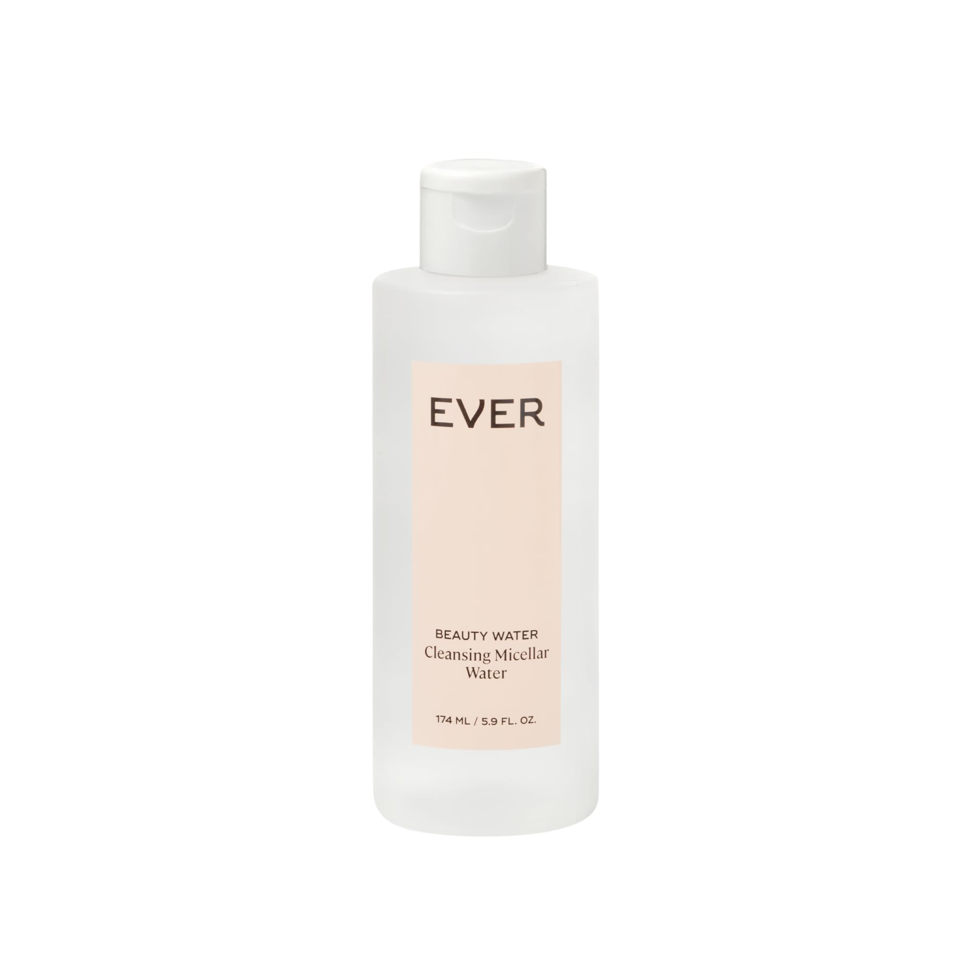 EVER Beauty Water micellar bottle for gentle cleansing on the go