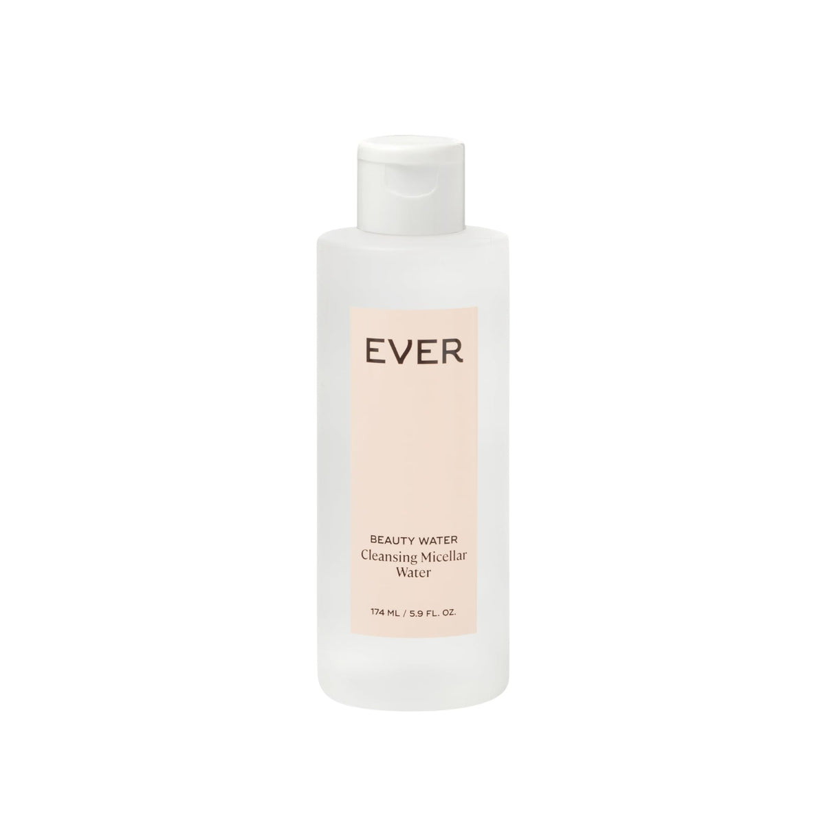 EVER Beauty Water micellar bottle for gentle cleansing on the go