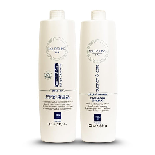 Ever Ego Nourishing Spa Deep Hydra Shampoo bottle for hydration and manageability