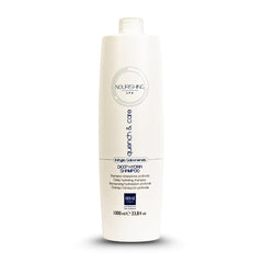 Ever Ego Nourishing Spa Leave-In Conditioner bottle provides frizz control