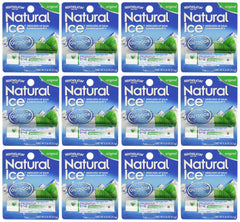 Ever Ready First Aid Mentholatum Natural Ice lip protectant sunscreen cools and nourishes lips.