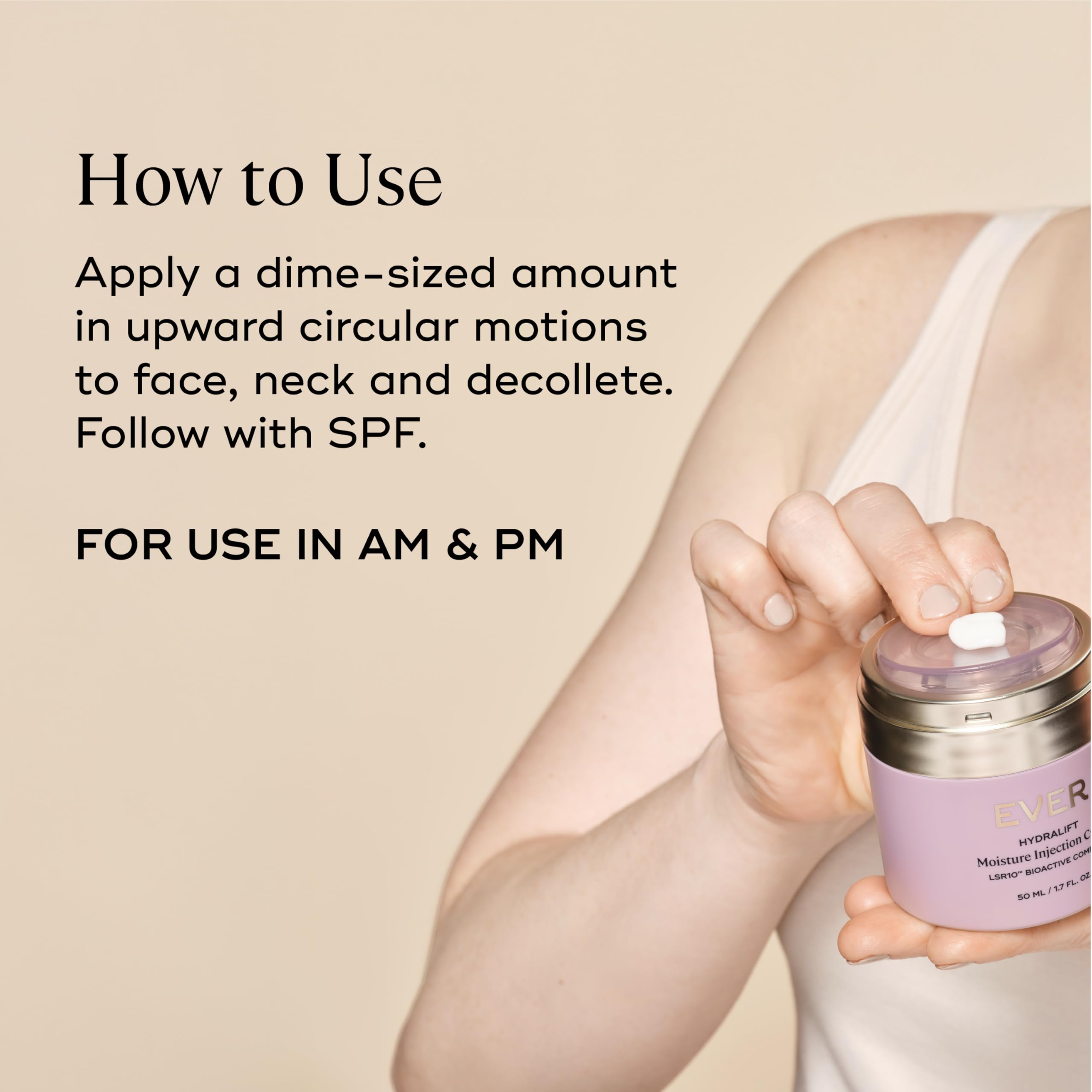 EVER Rich Face Moisturizer night therapy bedside scene
