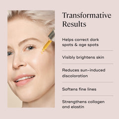 EVER Vitamin C serum bottle glows with a healthy look after use.