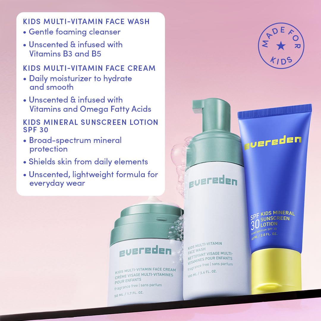Evereden Daily 1-2-3 Routine Face Cream jar ready to hydrate skin