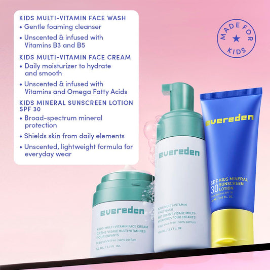 Evereden Daily 1-2-3 Routine Face Cream jar ready to hydrate skin