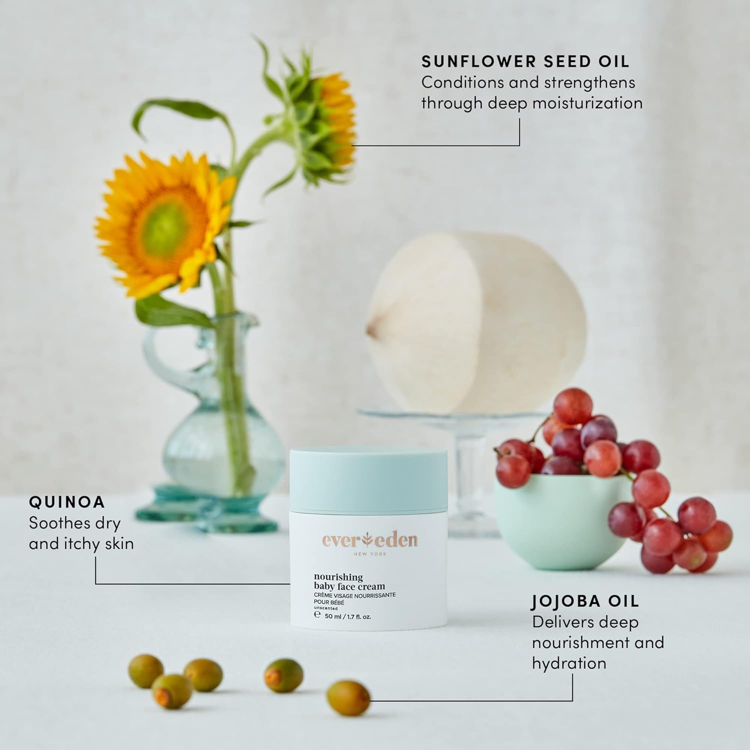 Evereden Dry Relief Lip Balm smooth on lips