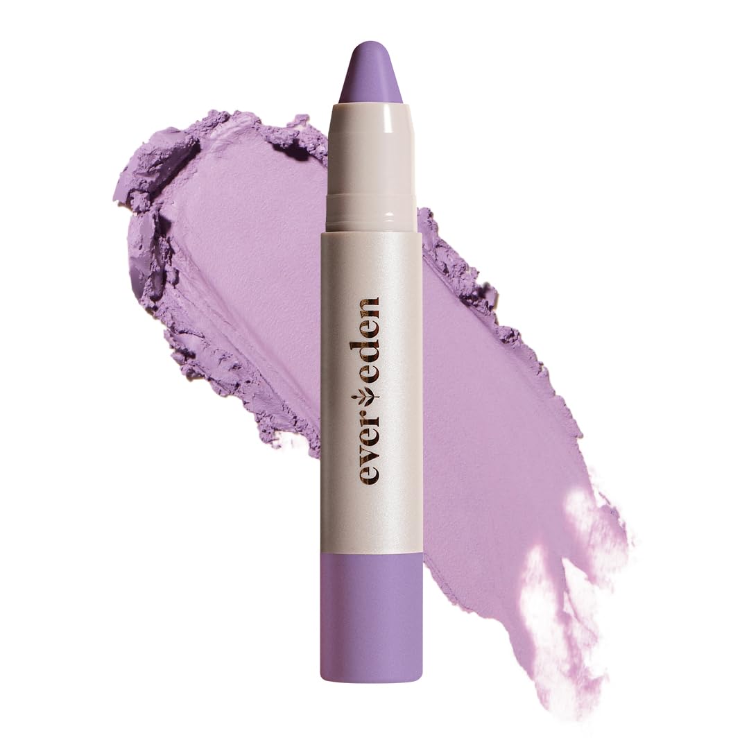 Evereden Fantasy Face Crayon Little Lilac front view showing playful color for kids