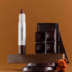 Evereden Fantasy Face Crayon Rose Sparkle swatch on cheek adds bright, friendly shade.