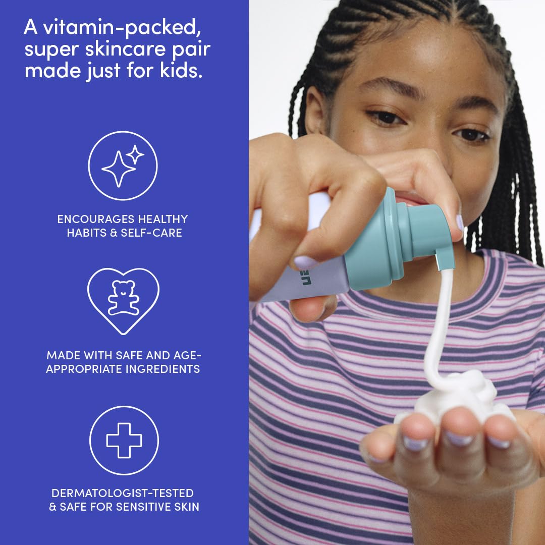 Evereden fragrance-free kids set packaging with unscented labeling