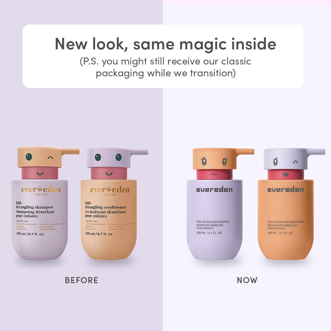 Evereden Kids Detangler Conditioner bottle for smoother, manageable hair