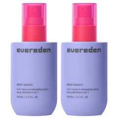 Evereden Kids Detangler Spray bottle closeup for easier brushing and knot-free hair.