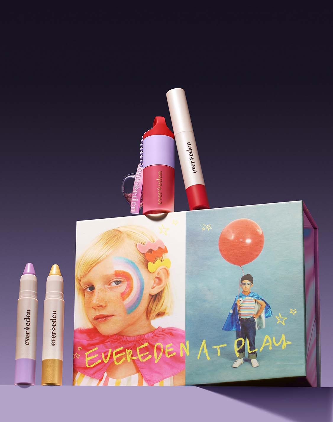 Evereden gift-ready packaging displayed as a deluxe gift set for kids.