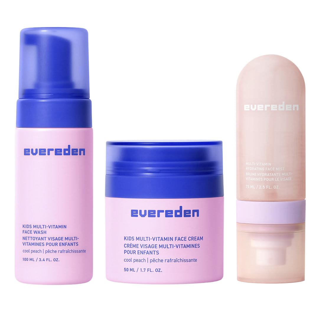 Evereden Kids Face Mist bottle for quick daily hydration between activities.