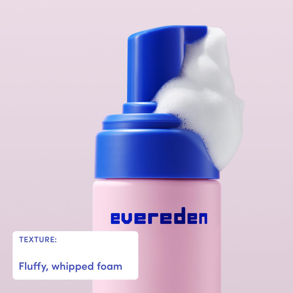 Evereden Kids Face Wash natural hypoallergenic formula supports sensitive skin.