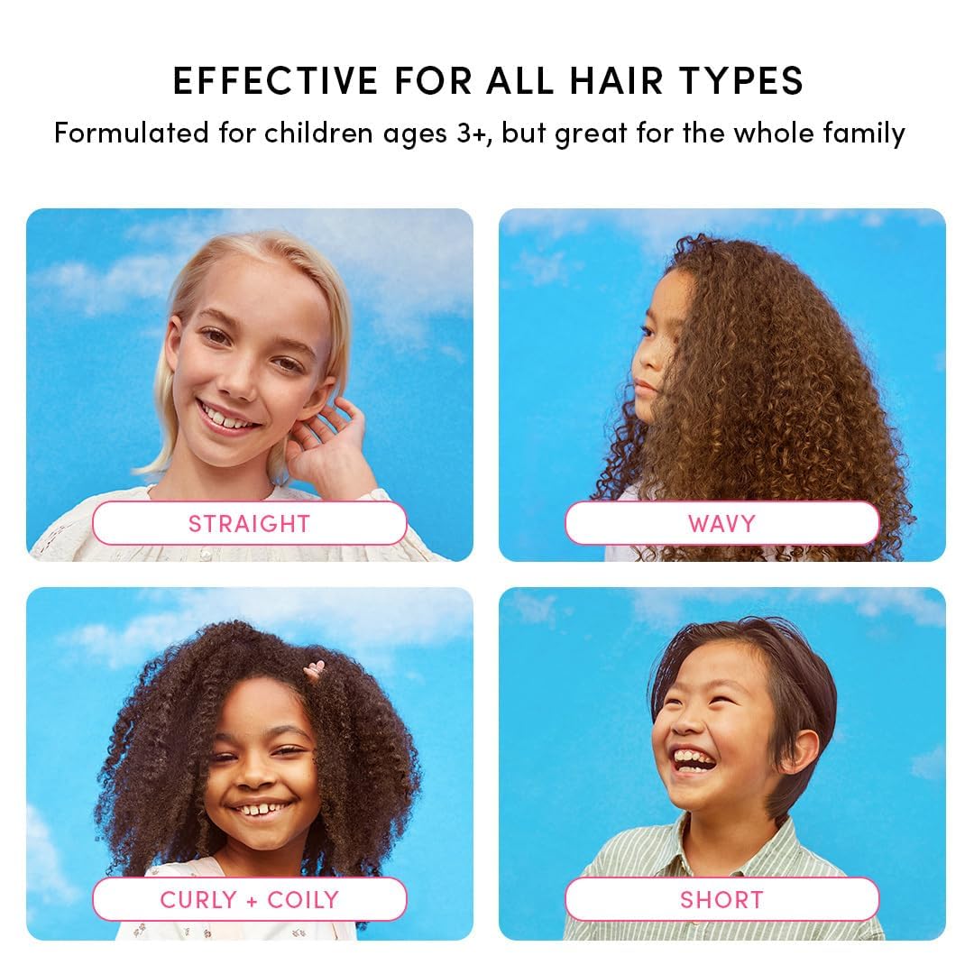 Evereden Kids Haircare Set Refill toddler hair care focus on manageability with plant peptides