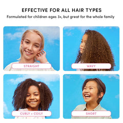 Evereden Kids Haircare Set Refill toddler hair care focus on manageability with plant peptides