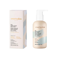 Evereden Kids Multi-Vitamin Body Lotion bottle showing gentle hydration