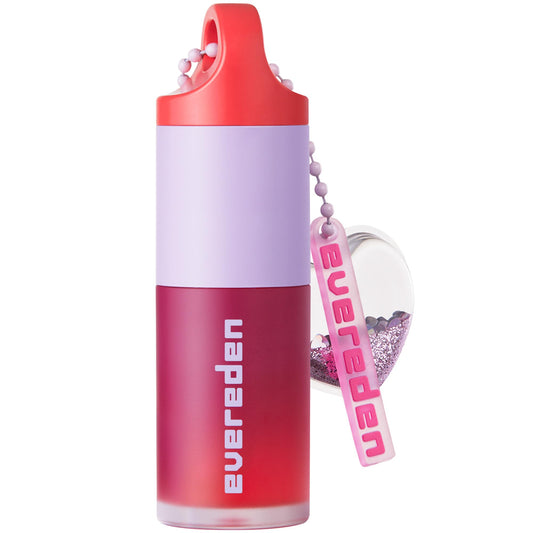 Evereden kids tinted lip gloss in sheer red for everyday gentle color.