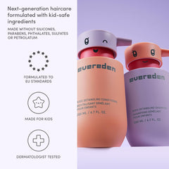 Evereden Kids Travel Set face cream tube hydrates and nourishes sensitive facial skin.